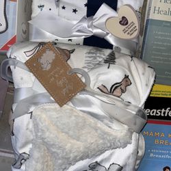 Two Brand New Baby Blankets 