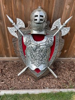 Medieval night wall display