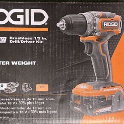 BRAND NEW RIDGID DRILL