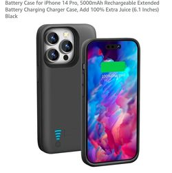 Battery case for iphone 14 PRO