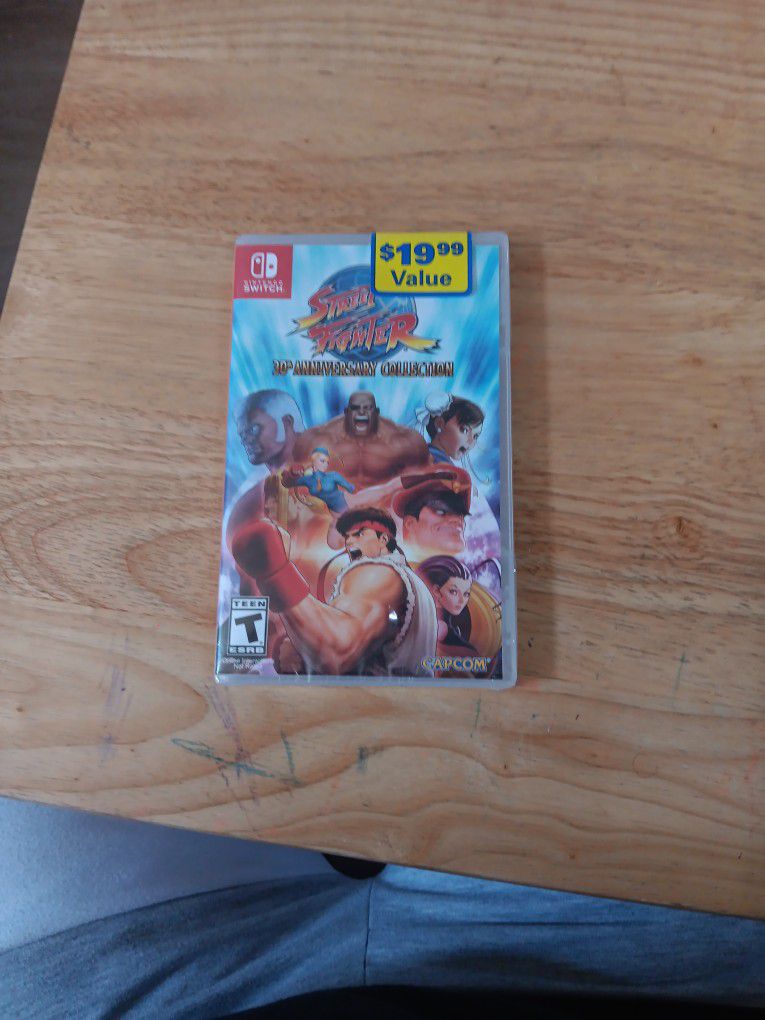 Street Fighter Game For Nintendo Switch 