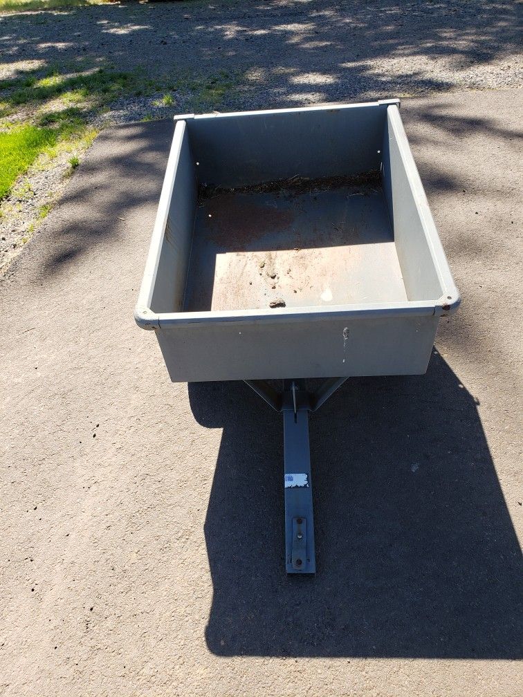 Pull Behind Trailer For Lawn Mower