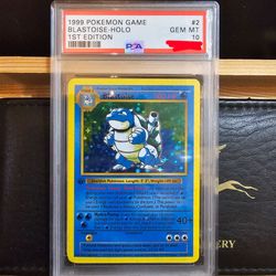 Pokemon 1st Edition Blastoise PSA 10 *rare!!