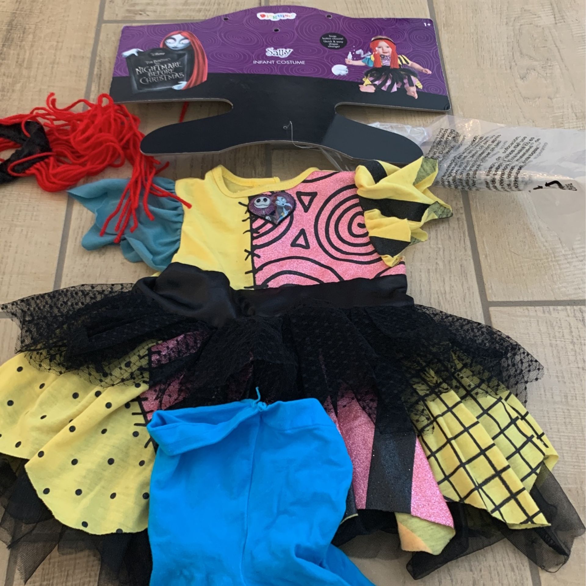Disguise Sally Infant Costume Nightmare Before Used Once