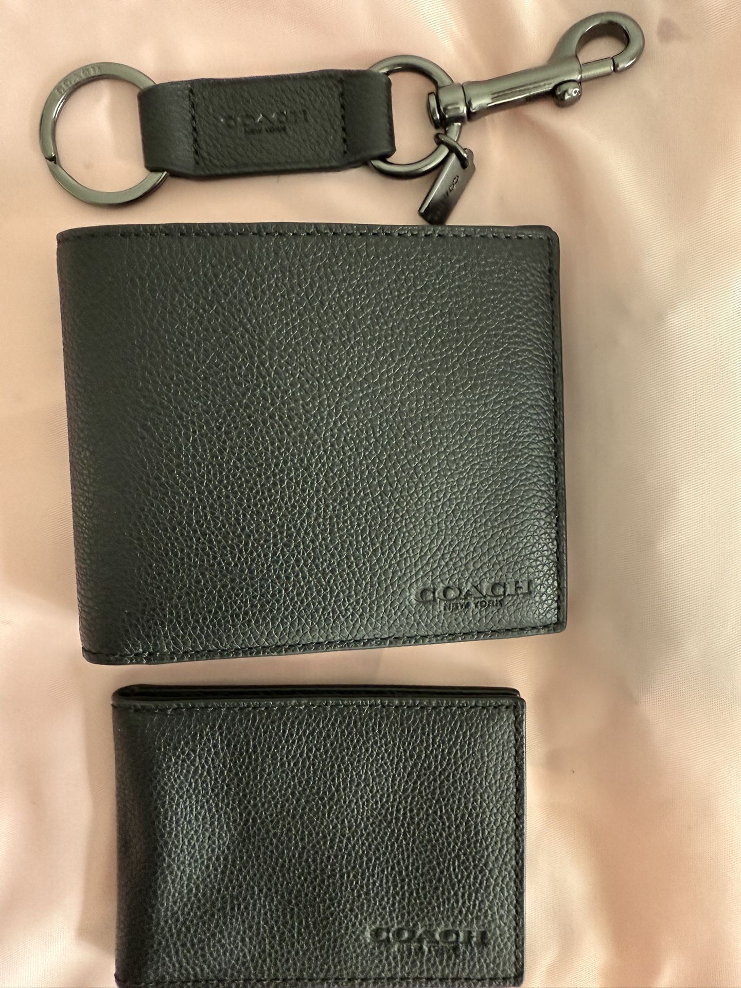 Brand New Coach Wallet, Card Holder And Keychain