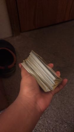 Bunch of Pokémon cards
