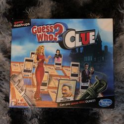 Guess Who? Clue ( game mash+ups )