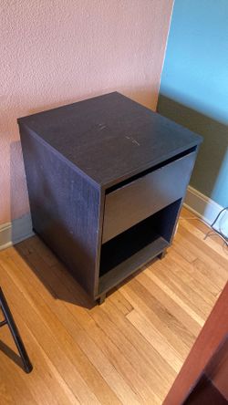 Wooden nightstand
