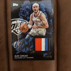 Alex Caruso Topps Card Big Box Ballers