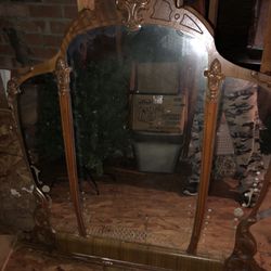 Antique mirror over 100 years old￼