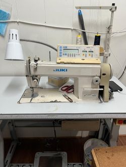 2 industrial sewing machines $1100