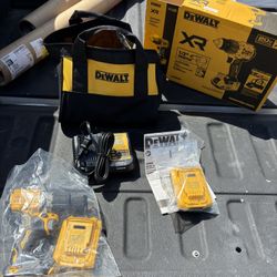 Brand New Cordless Drill with 2 Batteries & Charger – DEWALT Compatible