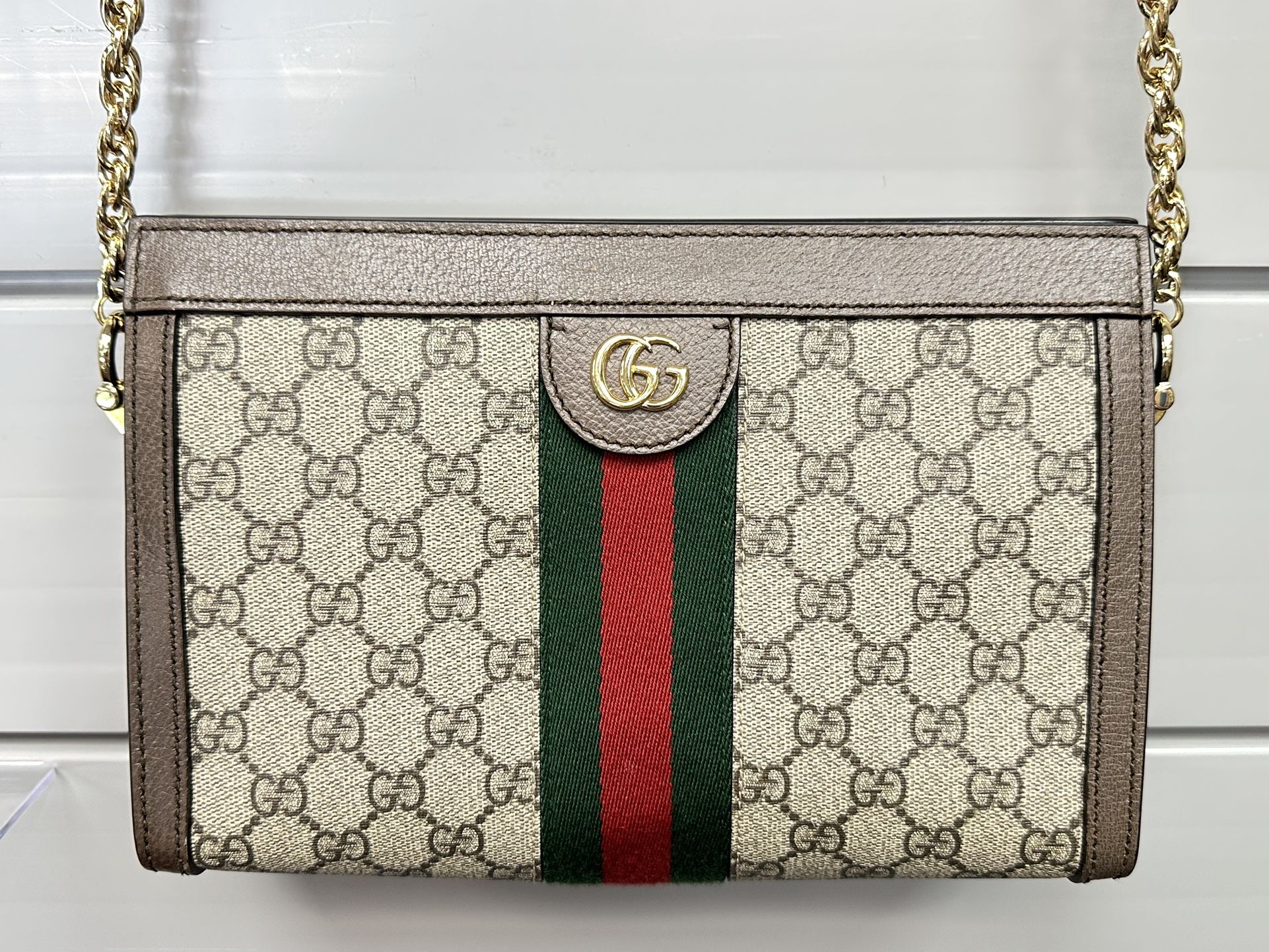 GUCCI Ophida GG Small Shoulder Bag GG Supreme Canvas 11053467