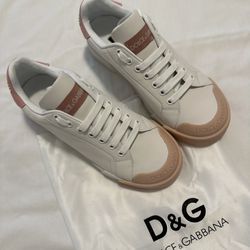Dolce Gabbana leather sneakers copy size 8 new