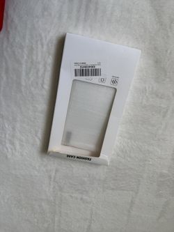 Glitter Clear Phone Case 6.5 inch - New