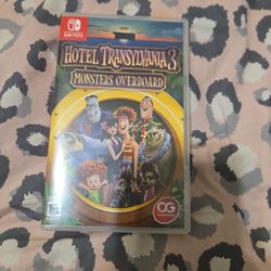 Nintendo Switch Game Hotel Transylvania 3 Monsters Overboard 