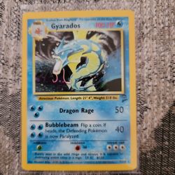 Pokemon 2nd Edition Gyaradod Holo