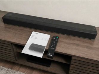 Sony Soundbar with Remote and Manual