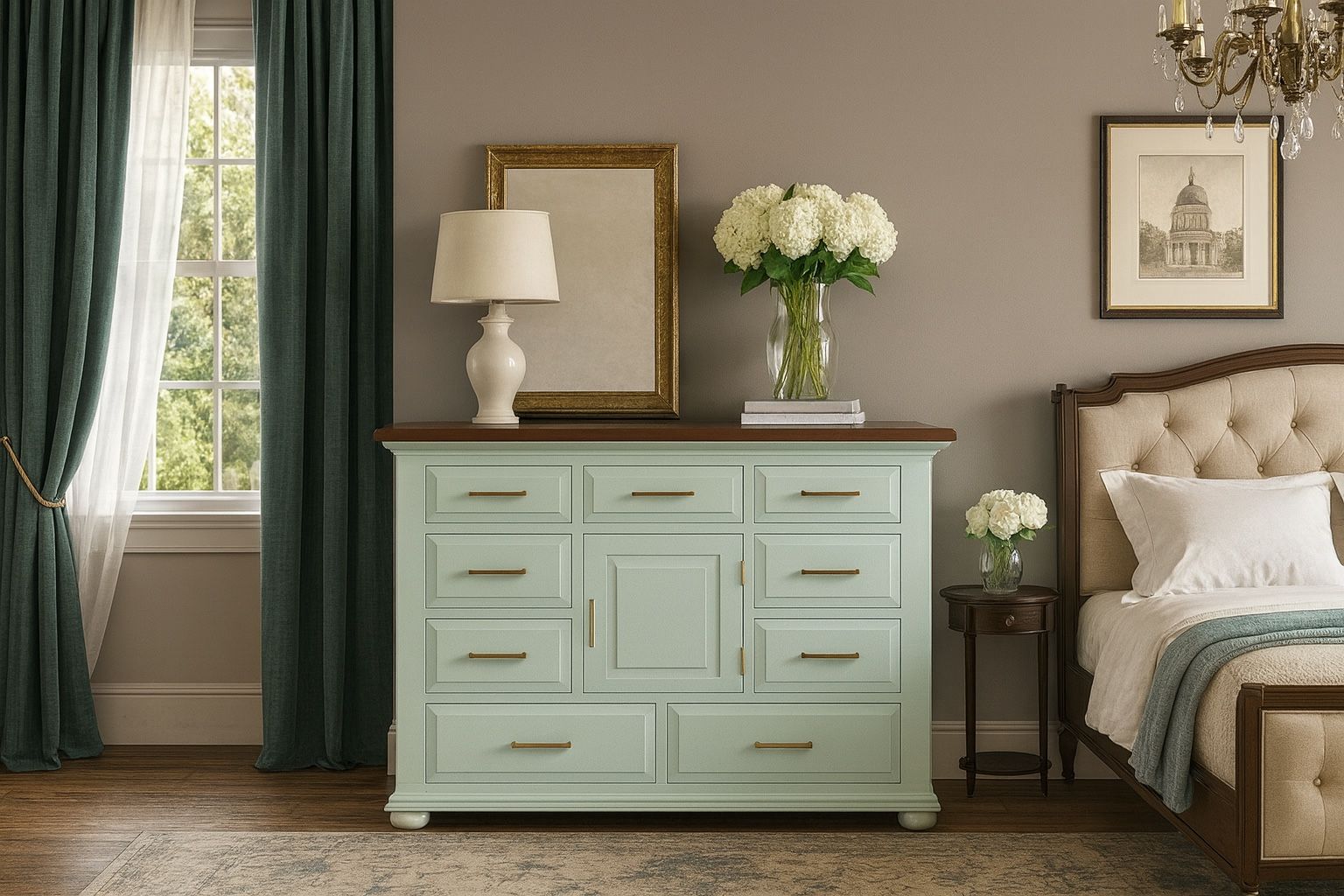 High-End Custom Dresser