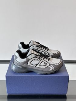 Dior New Classic Style B30 series Reflective dad sneakers Grey Black Size 6.5-12