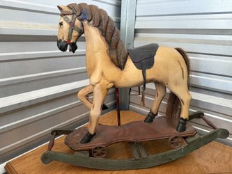 Wooden Handmade Rocking Horse 