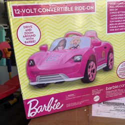 Barbie 12v ride one