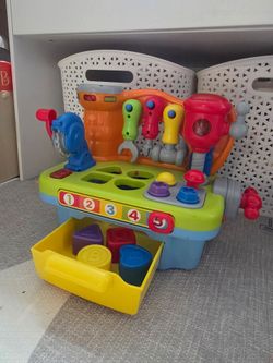 Woby Multifunctional Musical Learning Tool Workbench Toy Set