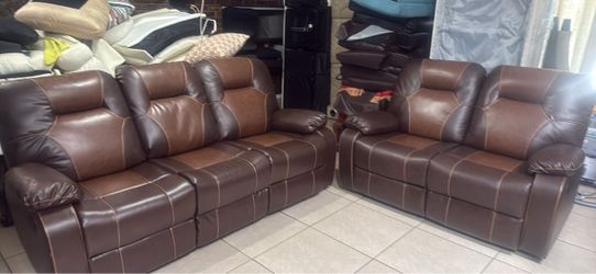 New sofa and loveseat