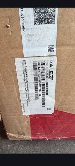 Solar edge 10,000 inverter