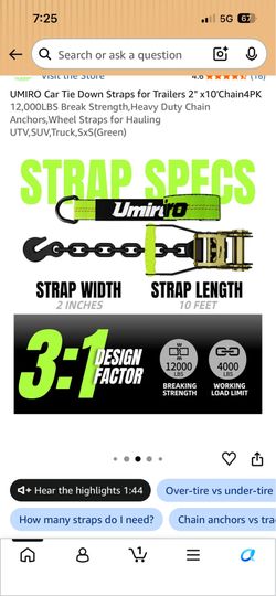new safety straps