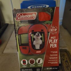 Brand New Coleman 36 In Pet Playpen
