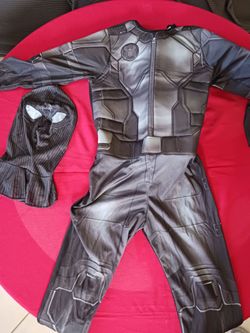 Childrens spiderman black suit Halloween Costume