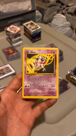Mr. Mime #027 Base Set 2 NM Pokémon Card