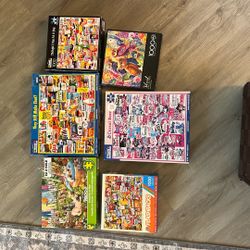 Puzzles 1000 ($10 Each)