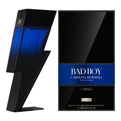 Carolina Herrera Bad Boy Cobalt Elixir 5.0 Oz Eau De Parfum. Jumbo Size