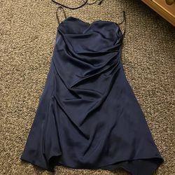 H&M royal blue dress