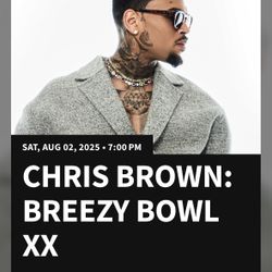 Chris Brown Breezy Bowl XX Tickets 