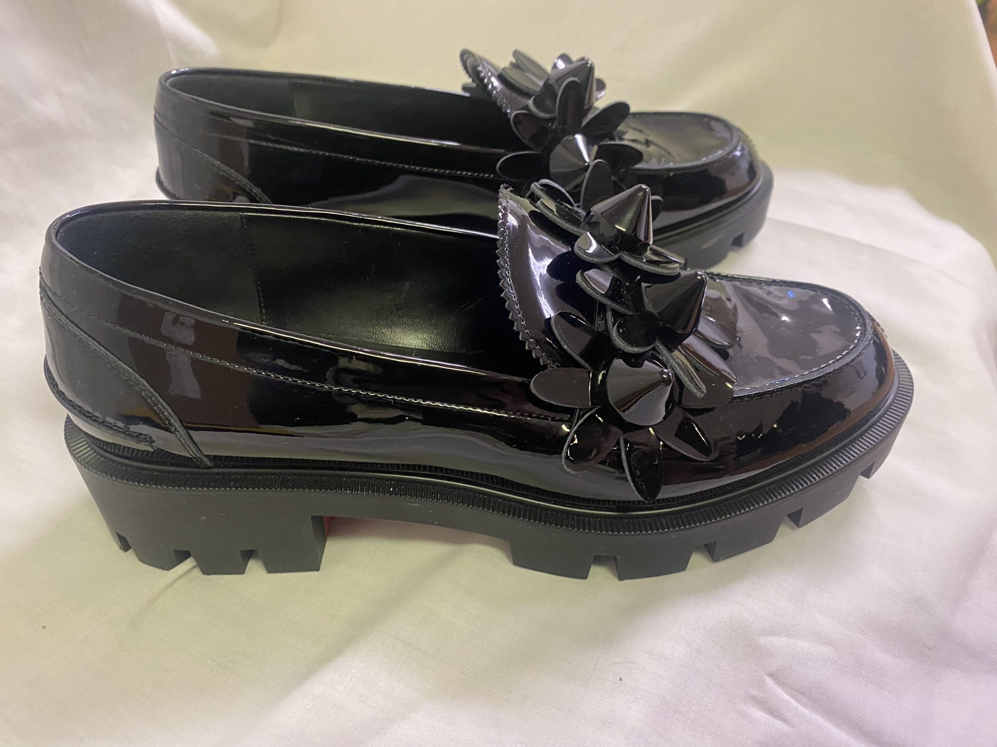 Christian Loubouton Daisy Spikes Loafer