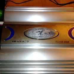 Gravity GR-1500.1D Mono Block Class D 600 Watts RMS Power 1500 Watts Max Power 4 Ohms 2 Ohms And 1 Ohms 