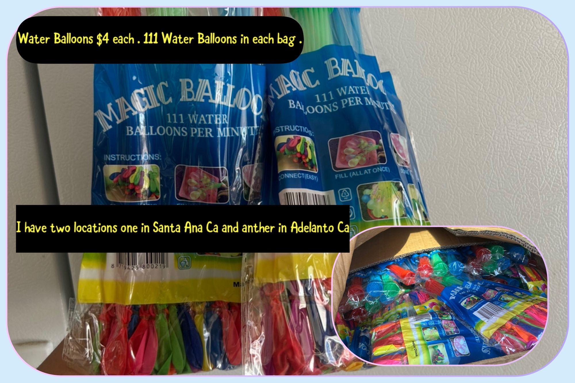 Water Ballon’s