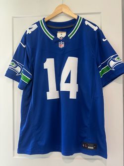 Nike Blue Seattle Seahawks #14 Jersey.