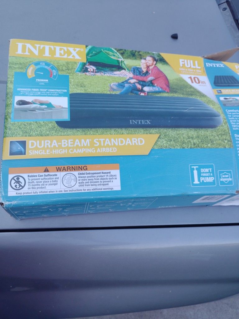 Full Size Camping Single Height Air Mattress