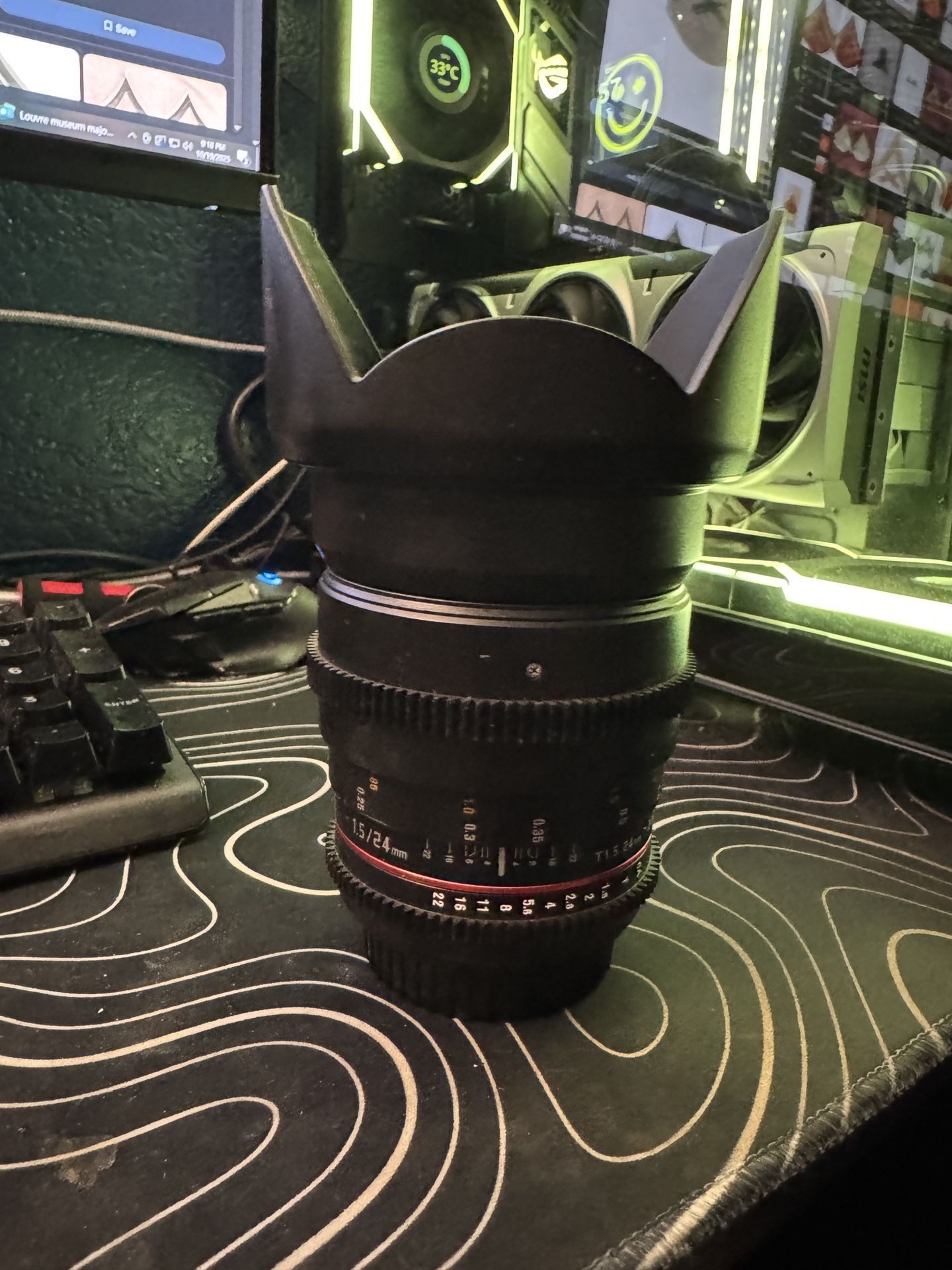Rokinon 24mm T1.5 EF Mount Lens