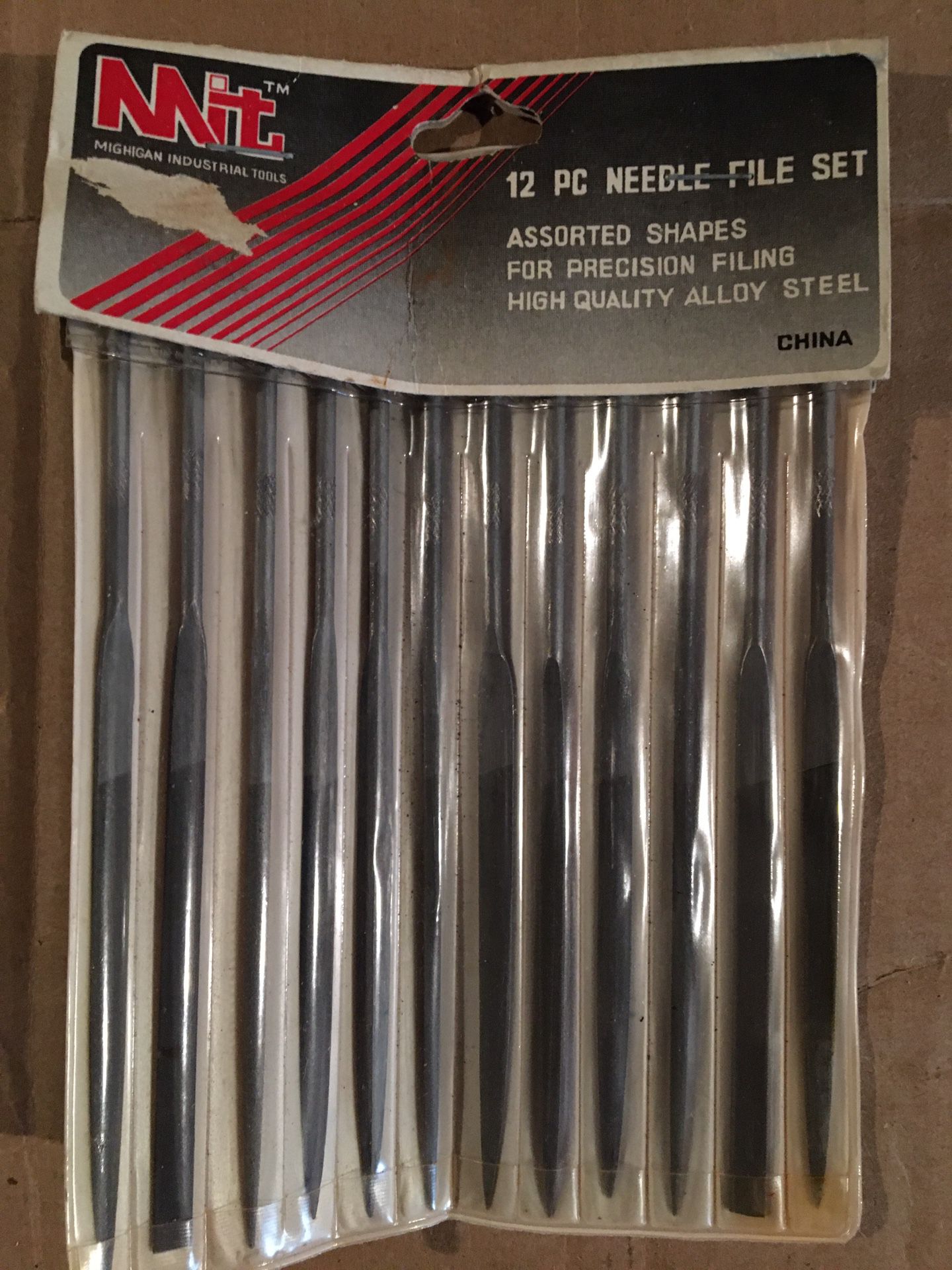 MIT 12 PC Needle File Set