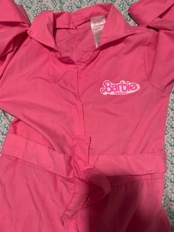 Barbie The Movie Pink Jumpsuit size 10-12