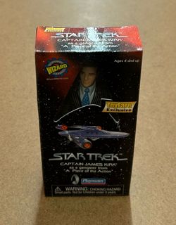 1999 Playmates WIZARD Entertainment GROUP ToyFare Exclusive STAR TREK CAPTAIN JAMES KIRK as a Gangster from “A PIECE OF THE ACTION” Action FIGURE 👀 (