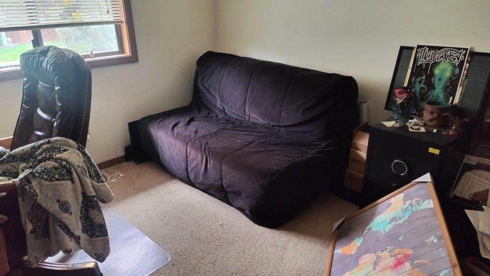 Futon With Cover