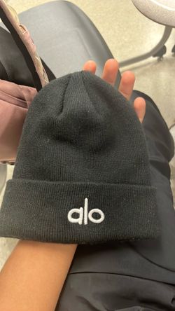 Black Alo beanie