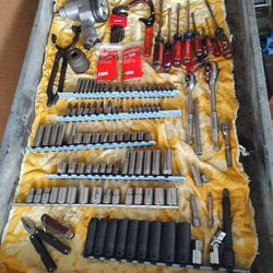 Entire Tool Set Take All Includes various screwdrivers, socket sets, etc...