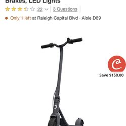 Ember Jetson Electric Scooter 